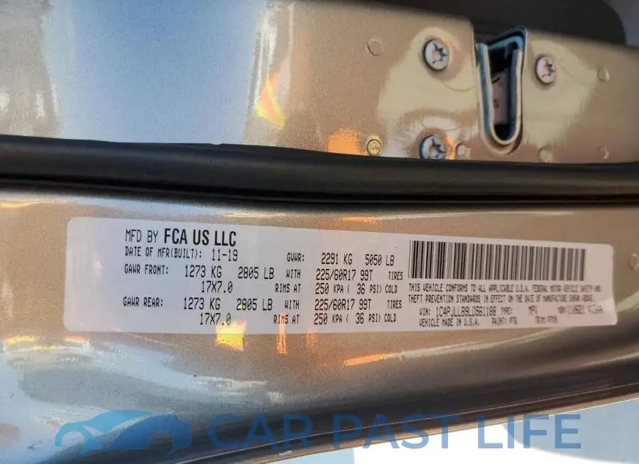 1C4PJLLB9LD561188# 14