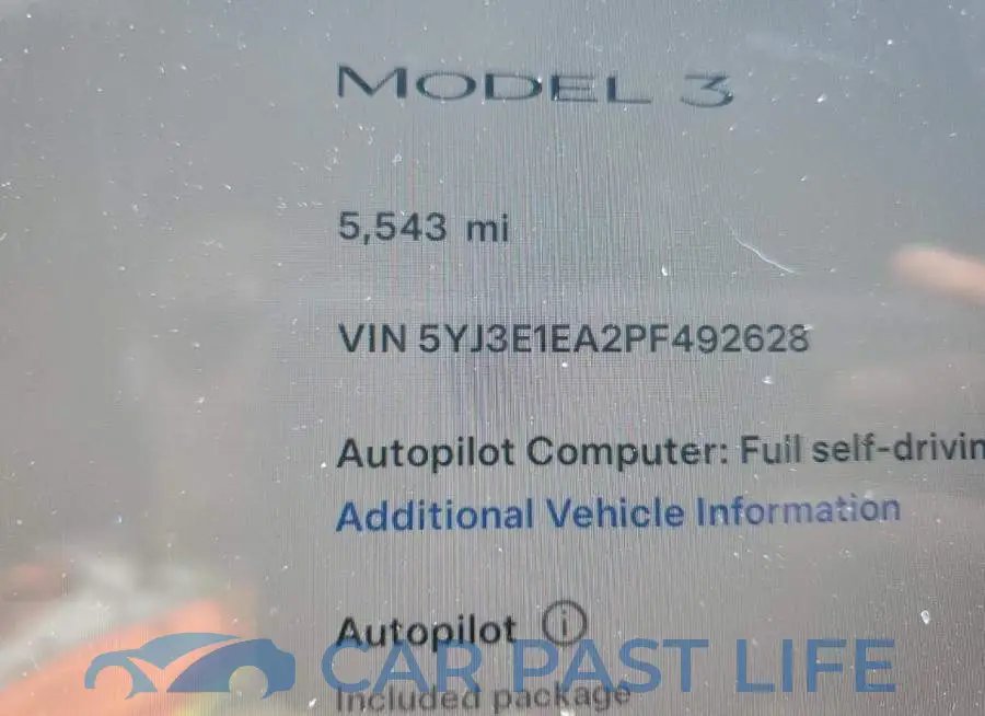 5YJ3E1EA2PF492628# 9