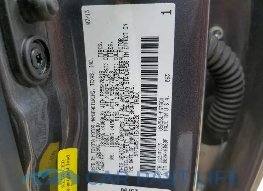 5TFDW5F11EX323520# 12