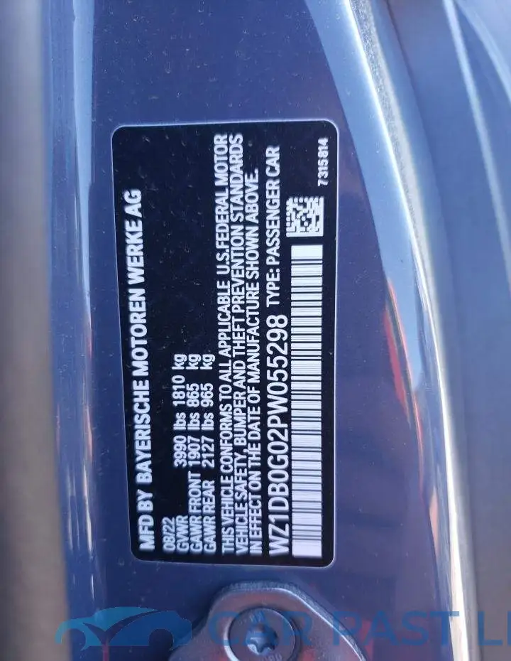 WZ1DB0G02PW055298# 12