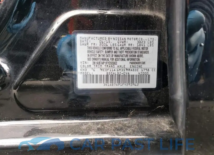 3N1AB7AP1FY293962# 12