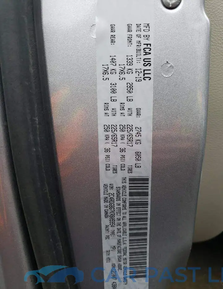 2C4RDGBG7KR805954# 13