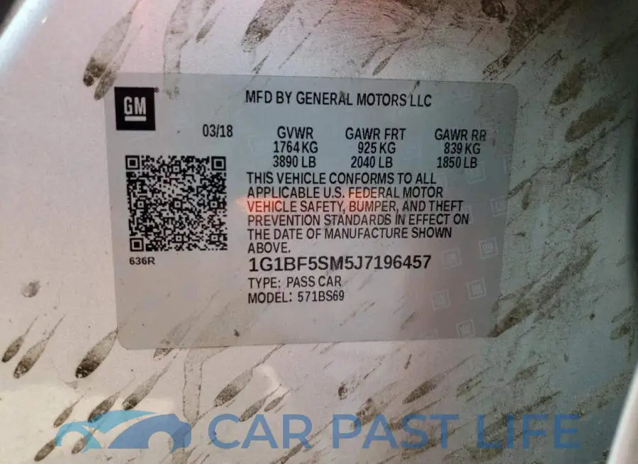 1G1BF5SM5J7196457# 12