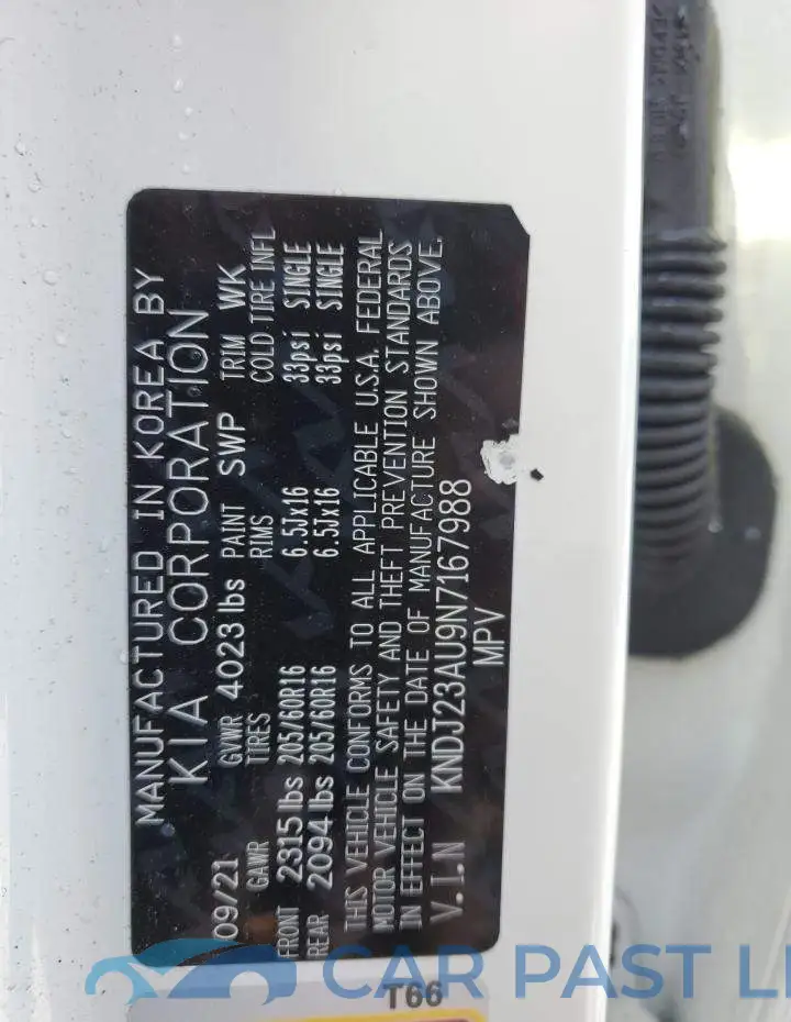 KNDJ23AU9N7167988# 14