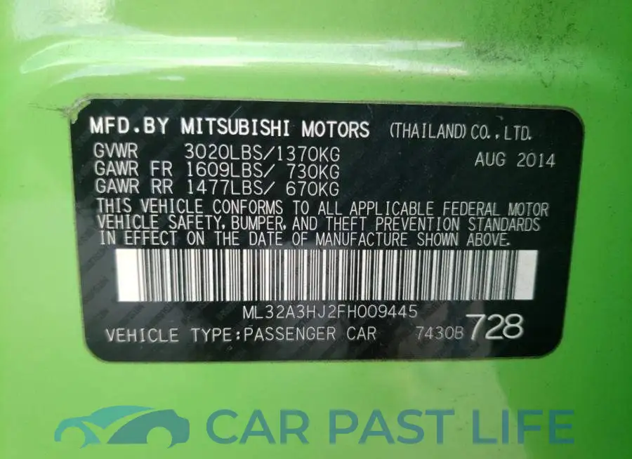 ML32A3HJ2FH009445# 12