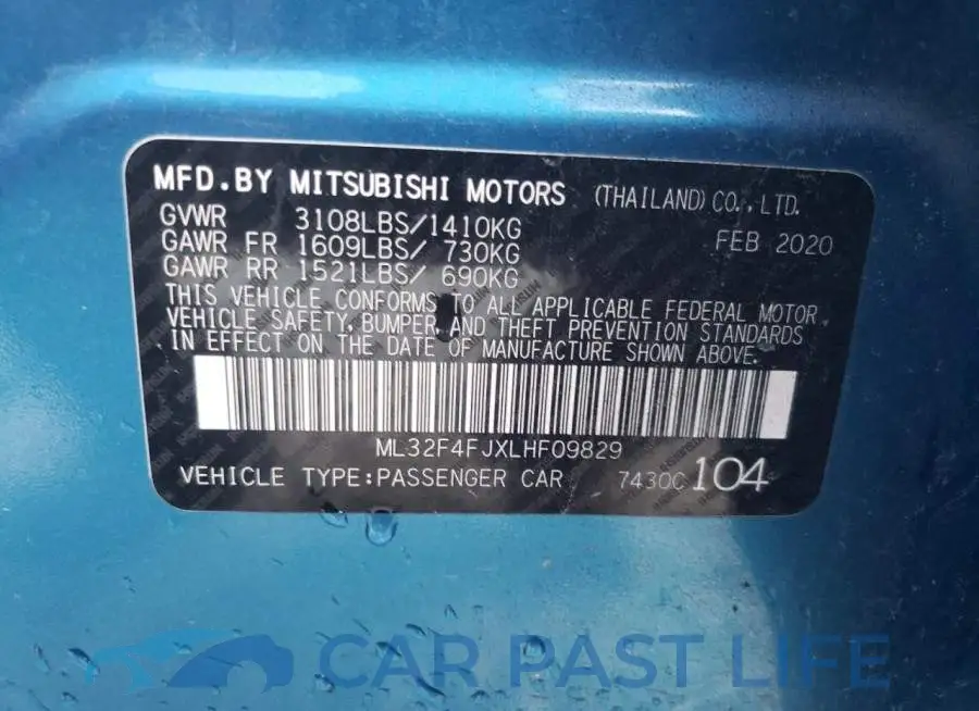 ML32F4FJXLHF09829# 12