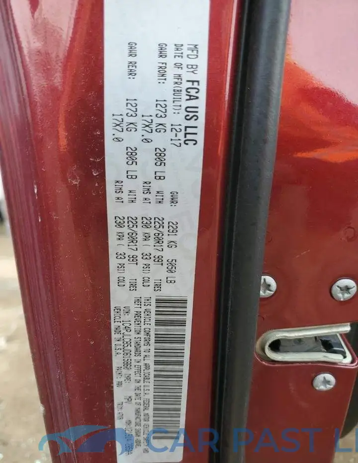 1C4PJLCB5JD615860# 13