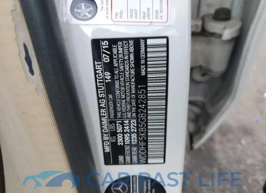 WDDHF5KB5GB242851# 12
