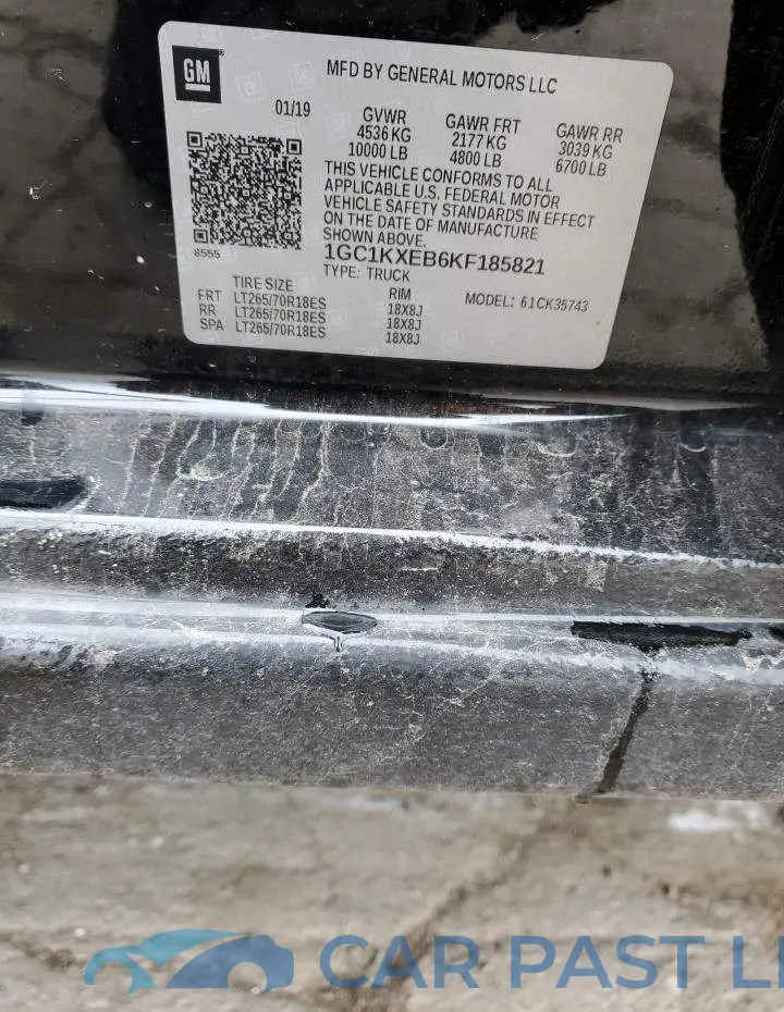1GC1KXEB6KF185821# 14