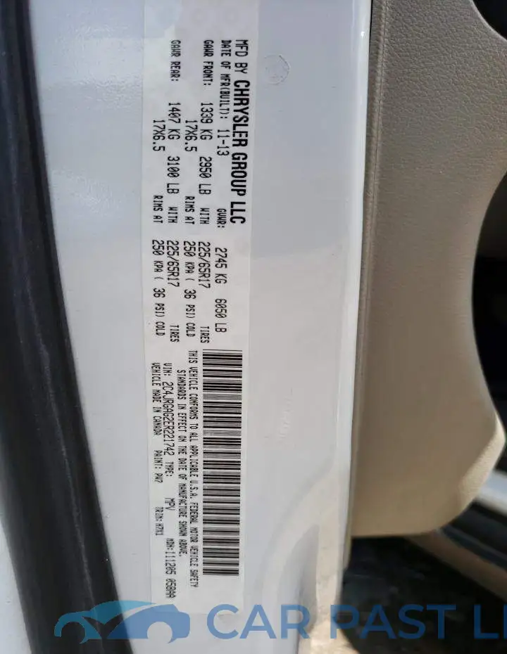 2C4JRGAG2ER221742# 13