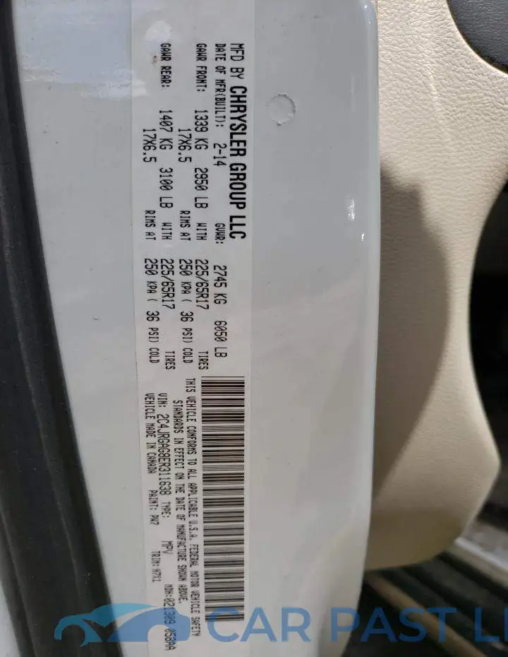 2C4JRGAG8ER311638# 13