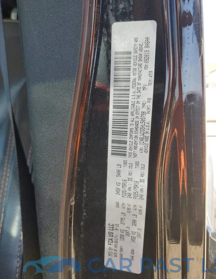 1C4BJWDG5HL505798# 12