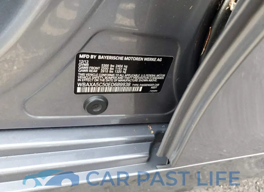 WBAXA5C50ED689938# 13