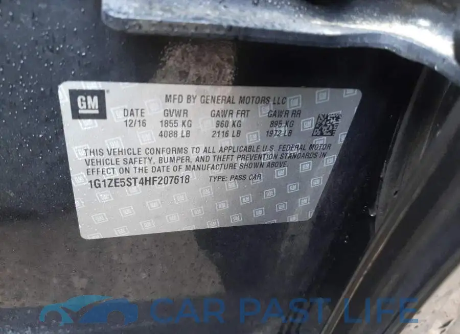1G1ZE5ST4HF207618# 13
