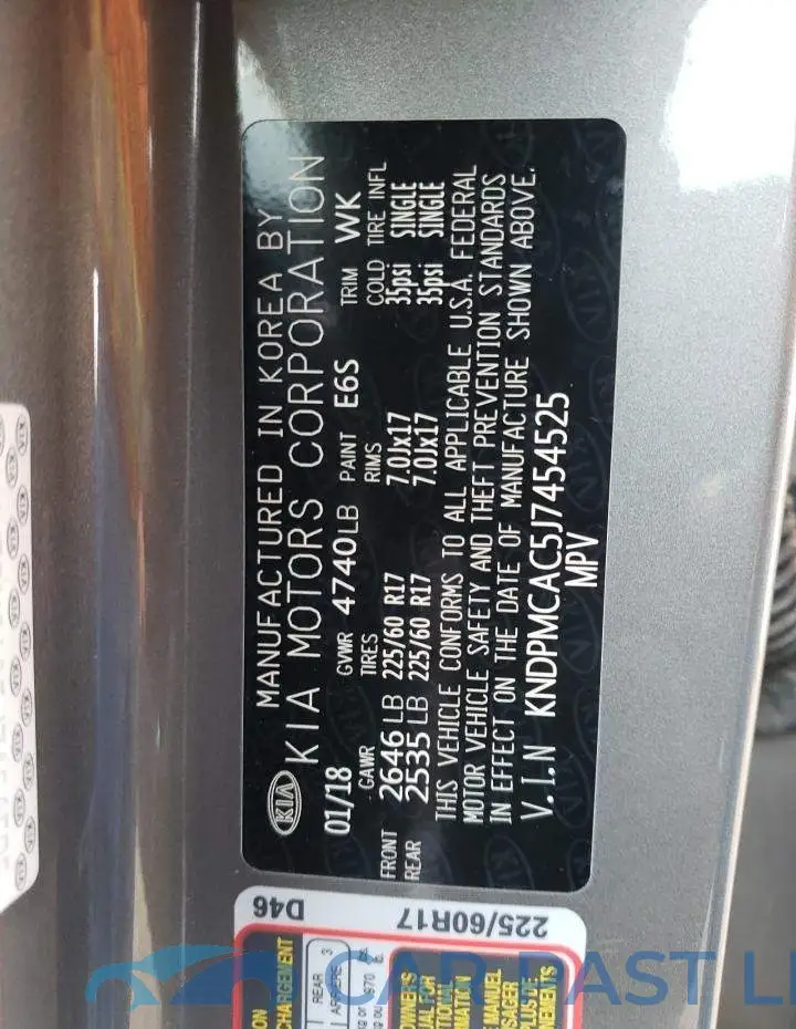 KNDPMCAC5J7454525# 13