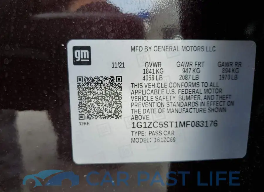 1G1ZC5ST1MF083176# 12