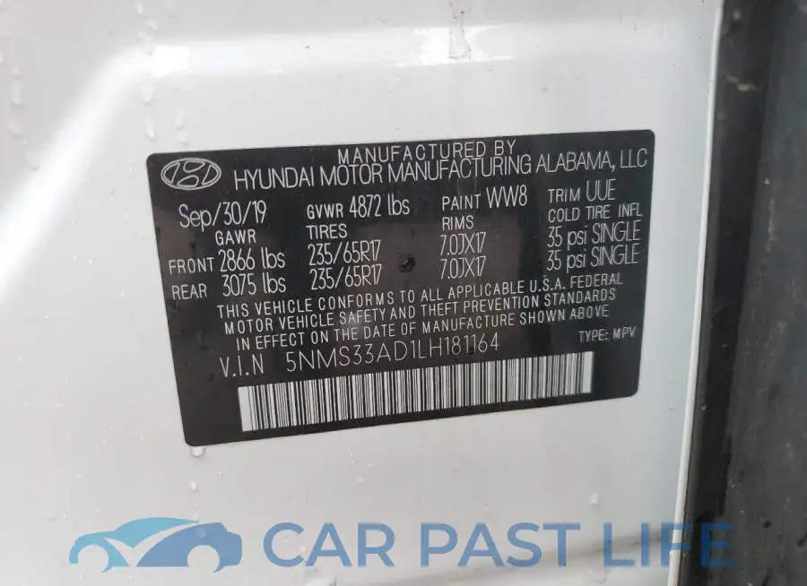 5NMS33AD1LH181164# 13