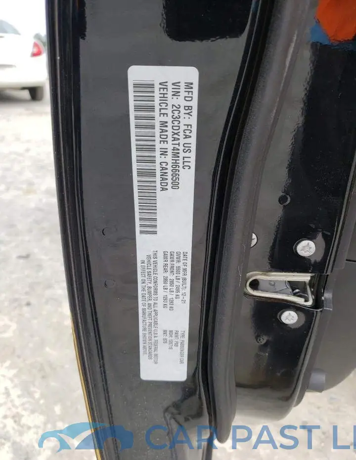 2C3CDXAT4MH666500# 13