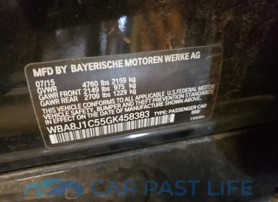 WBA8J1C55GK458383# 12