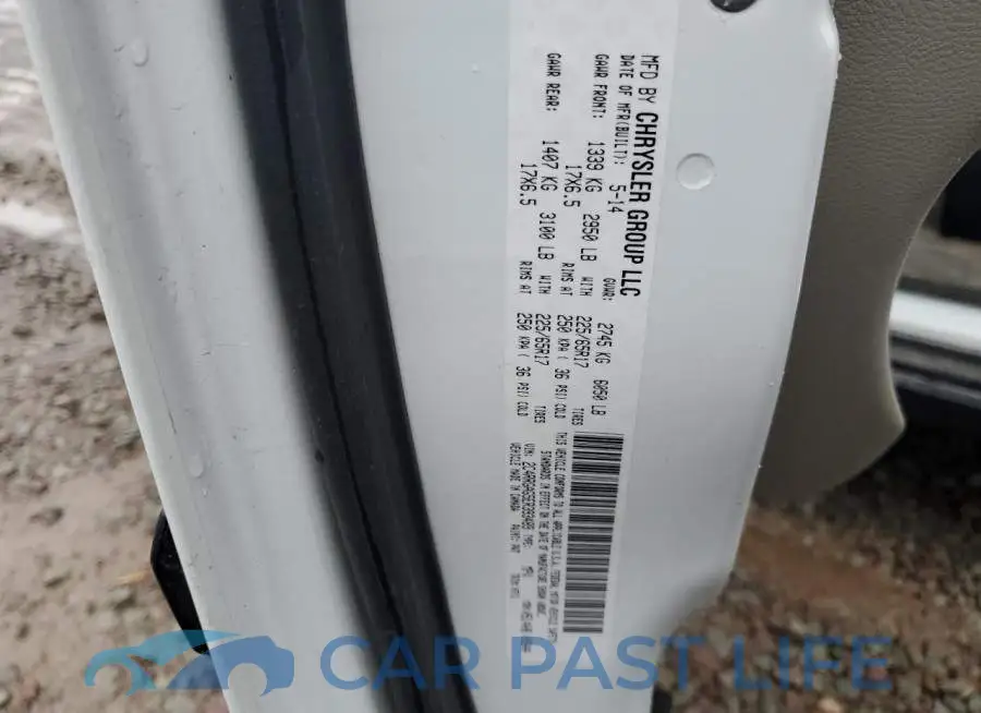 2C4RRGAG5ER393489# 13