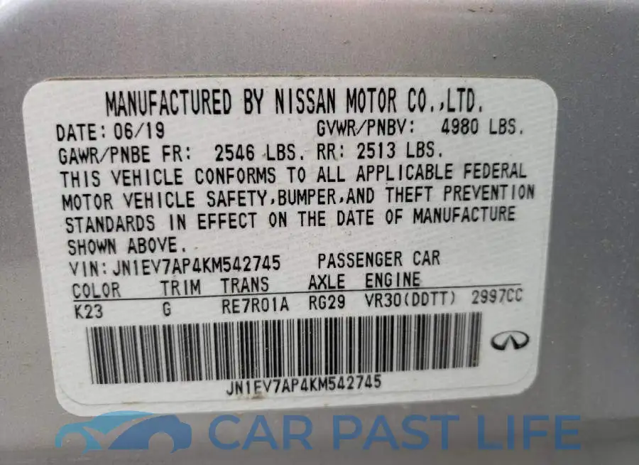JN1EV7AP4KM542745# 10