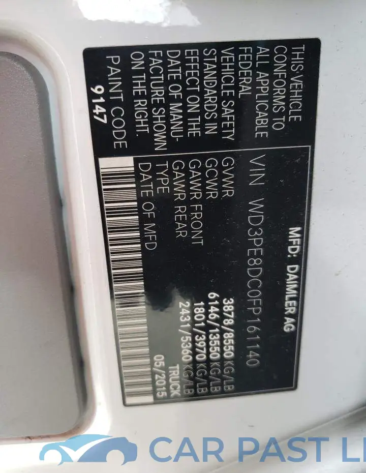 WD3PE8DC0FP161140# 13