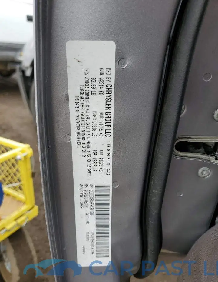 2C3CDXBGXEH130198# 12