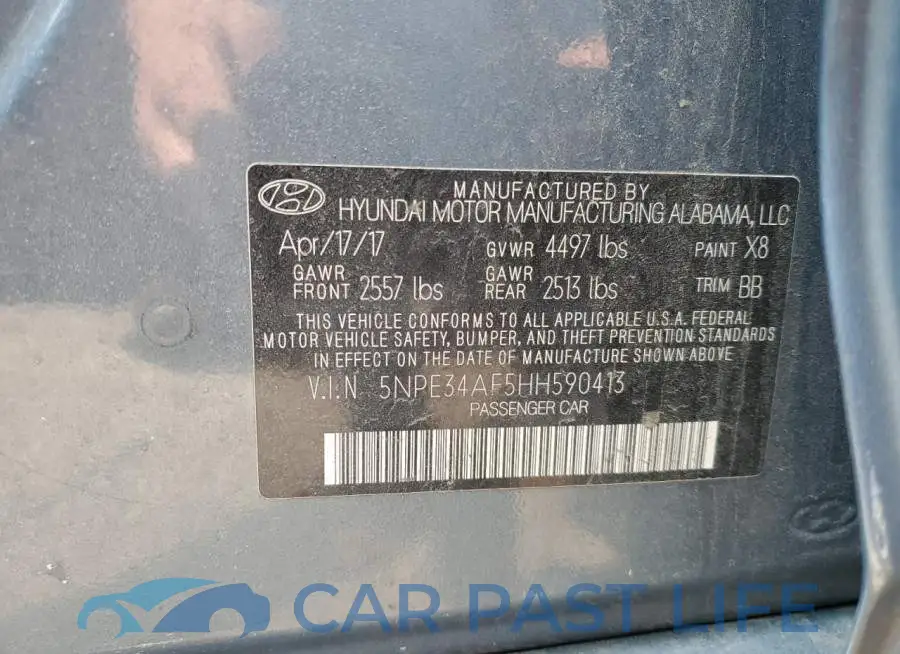 5NPE34AF5HH590413# 12
