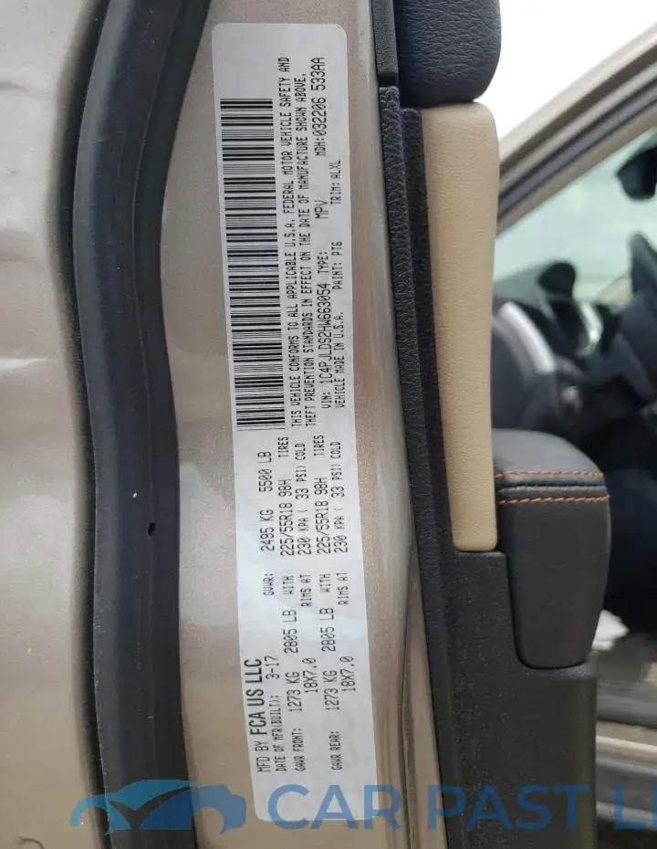 1C4PJLDS2HW663054# 12