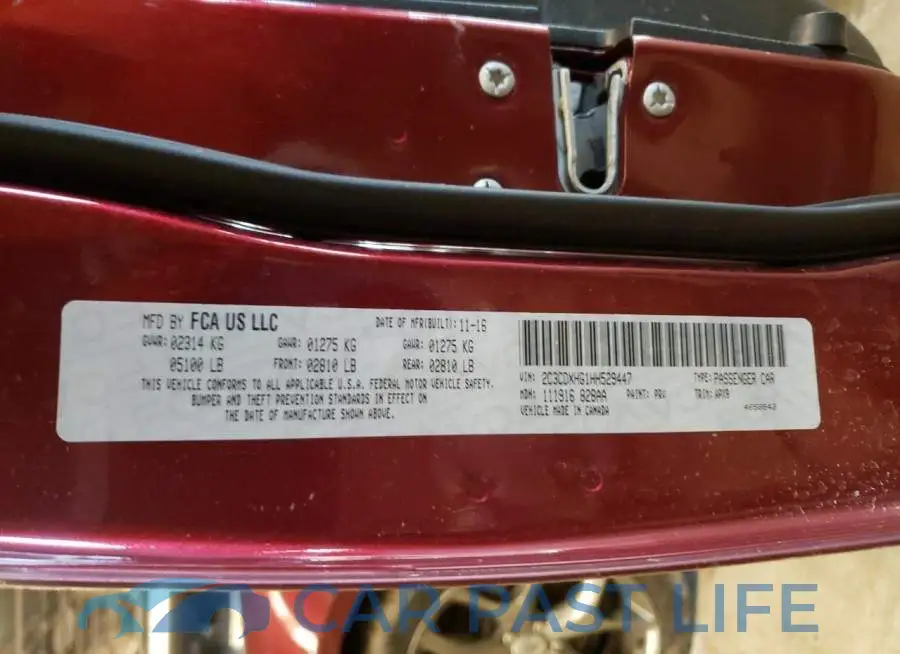 2C3CDXHG1HH529447# 13