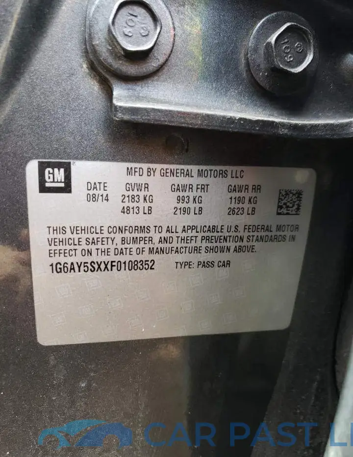 1G6AY5SXXF0108352# 12