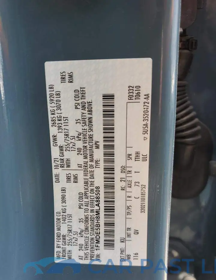 1FMDE5BH8MLA88508# 13