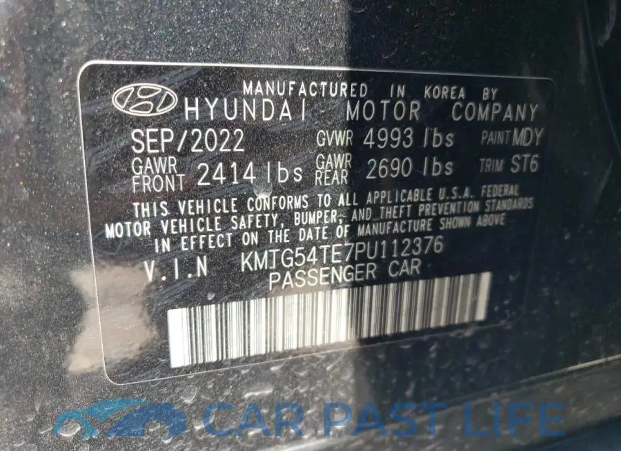 KMTG54TE7PU112376# 12