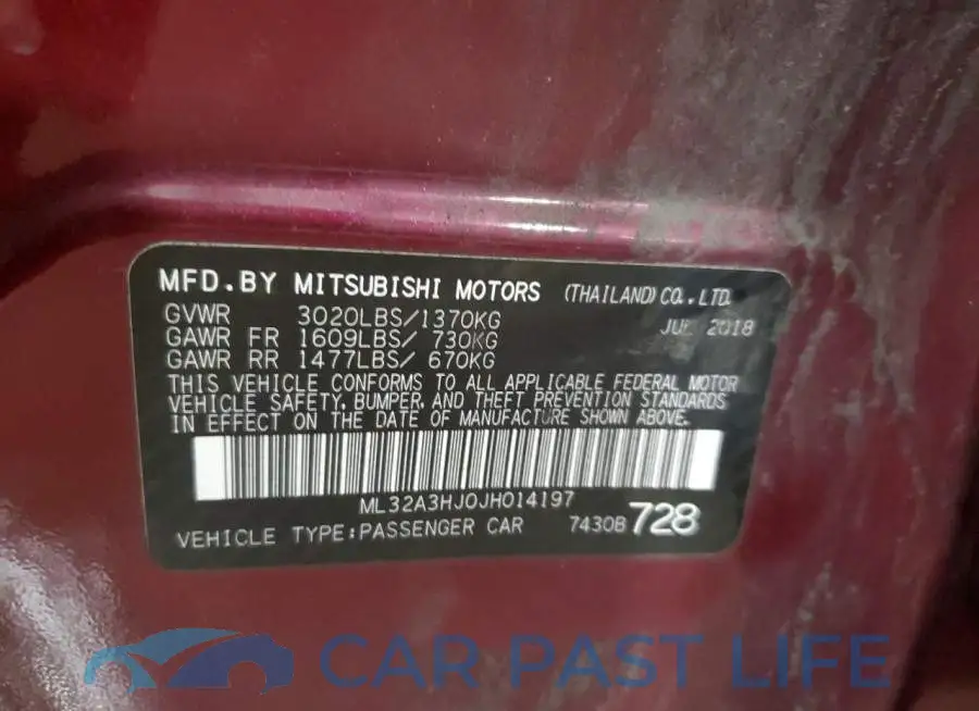 ML32A3HJ0JH014197# 12