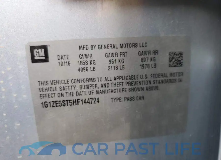 1G1ZE5ST5HF144724# 12