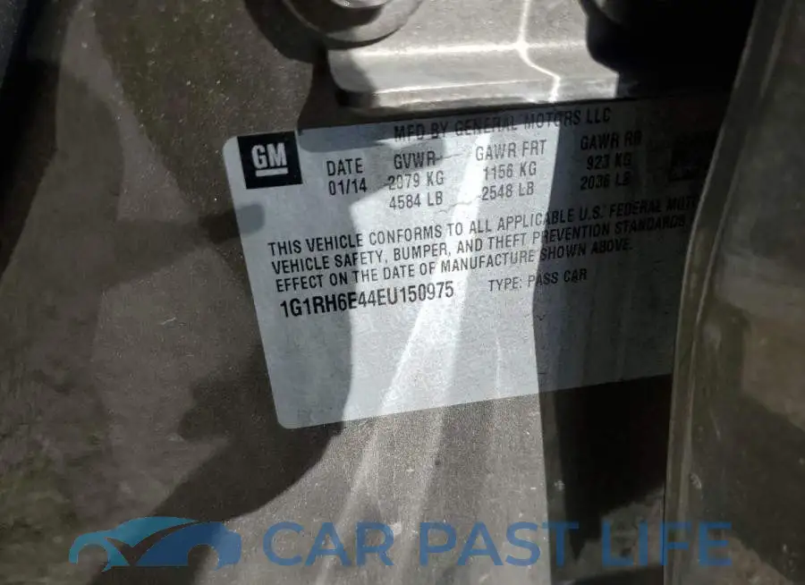 1G1RH6E44EU150975# 12