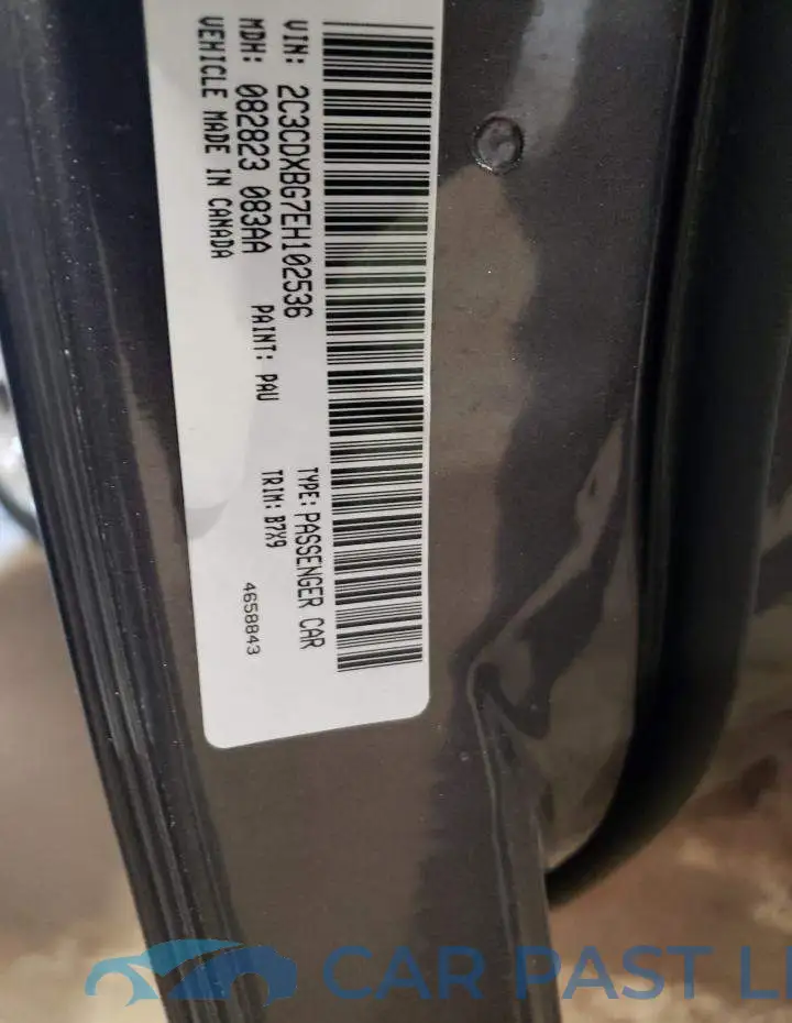 2C3CDXBG7EH102536# 12