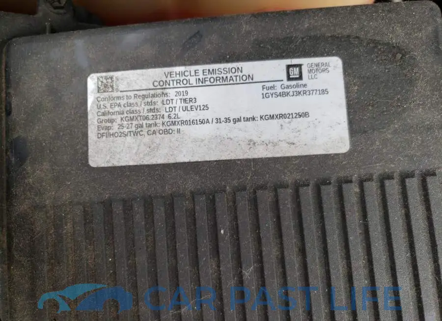 1GYS4BKJ3KR377185# 13