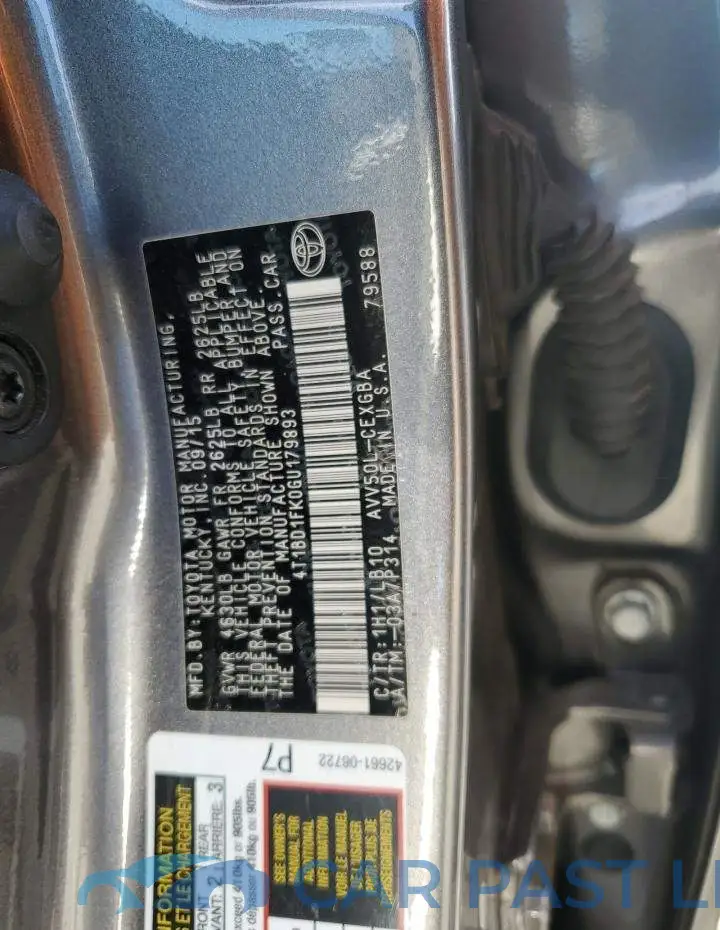 4T1BD1FK0GU179893# 12