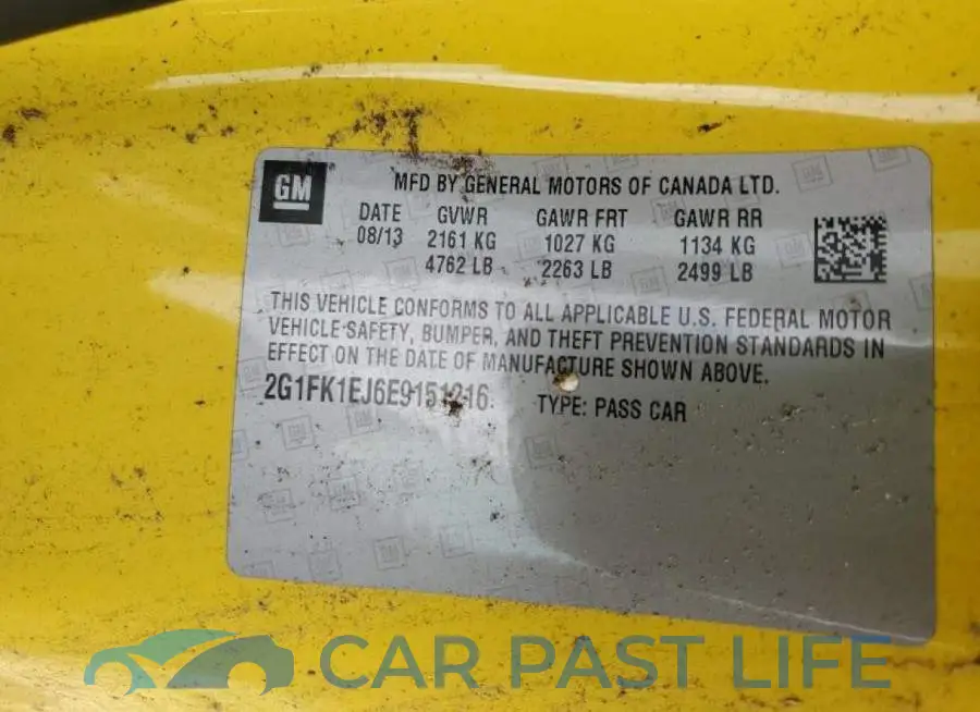 2G1FK1EJ6E9151216# 10