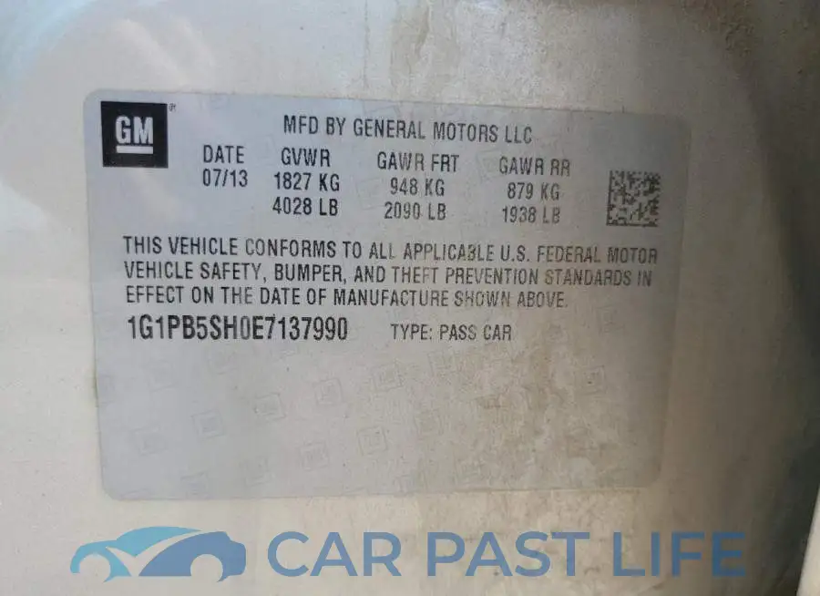 1G1PB5SH0E7137990# 12