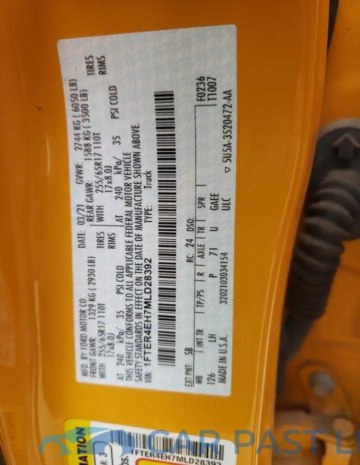1FTER4EH7MLD28392# 12