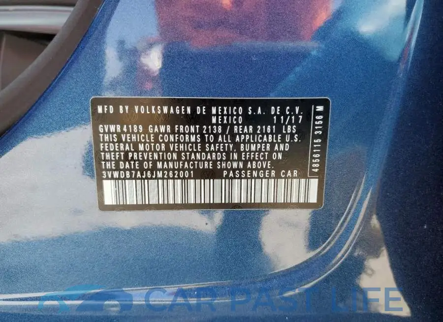 3VWDB7AJ6JM262001# 13