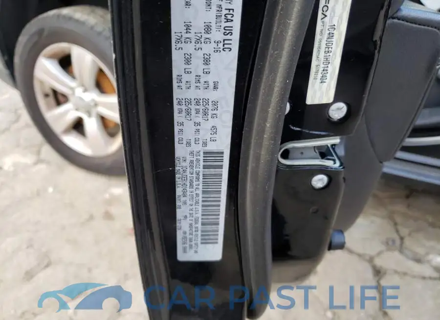 1C4NJDEB1HD143404# 13