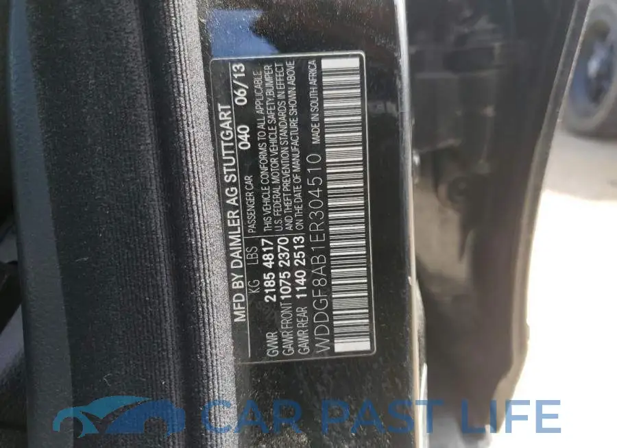 WDDGF8AB1ER304510# 12