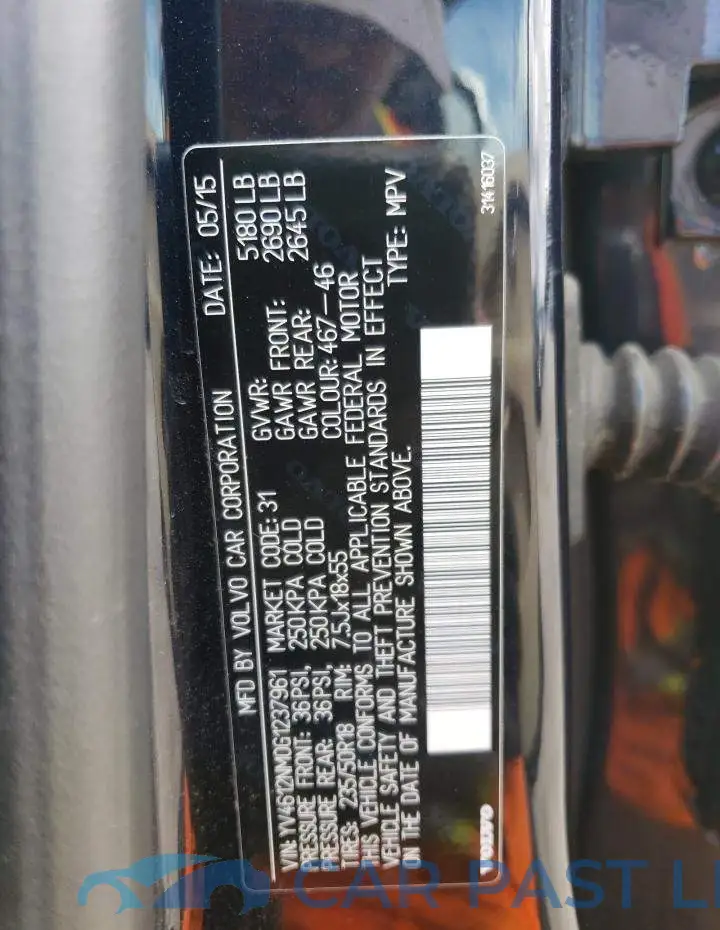 YV4612NM0G1237961# 13