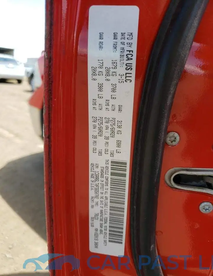 1C6RR6LT0FS650702# 12