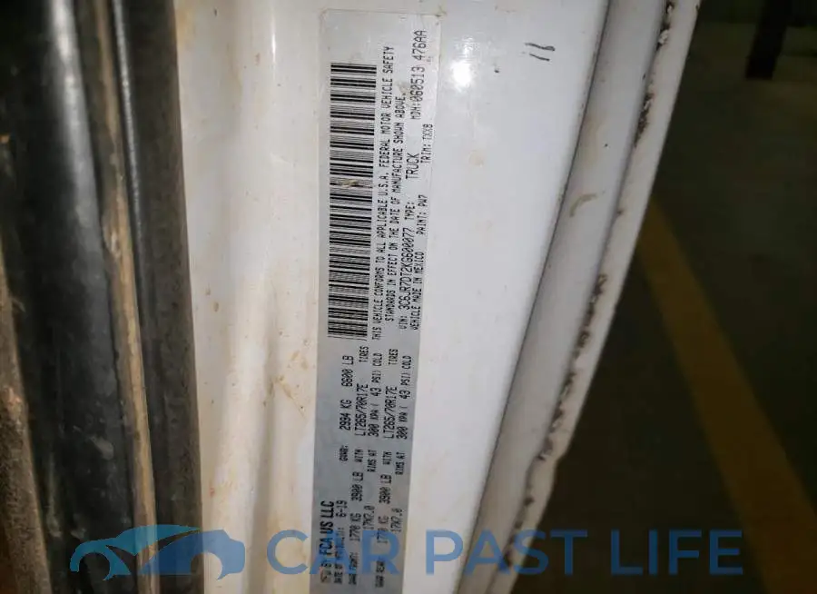3C6JR7DT2KG600077# 13