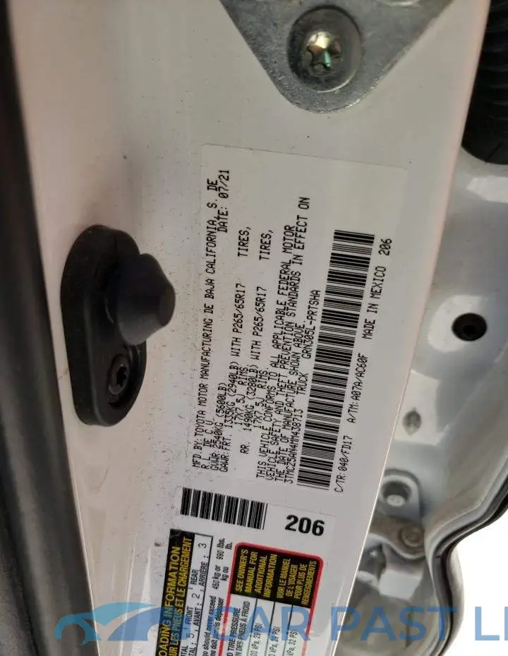 3TMCZ5AN4MM438713# 12