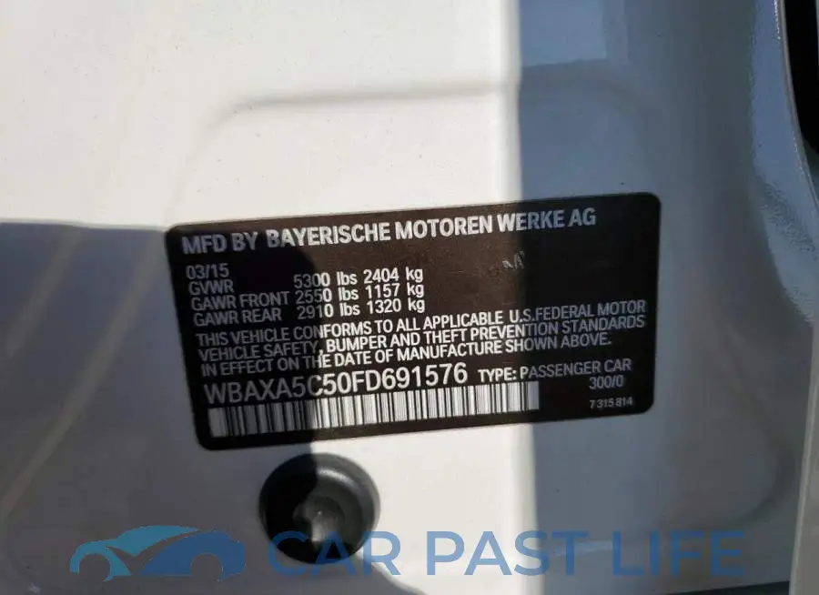 WBAXA5C50FD691576# 13